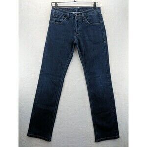 Dry Aged & Cured James Jeans Dark Wash TRAVIS THE STRAIGHT Button Fly Made in US